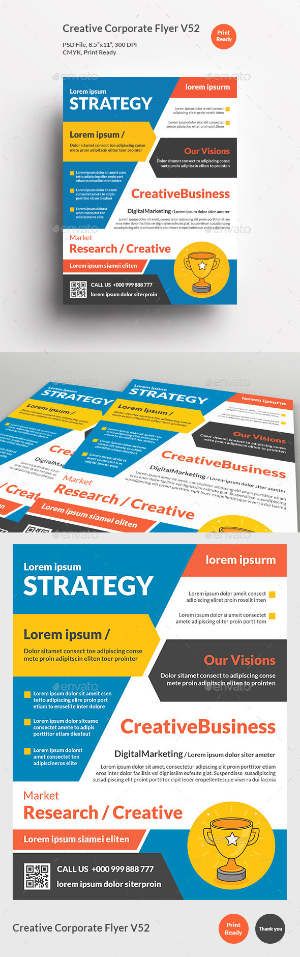 Creative Corporate Flyer V52 - Corporate Flyers