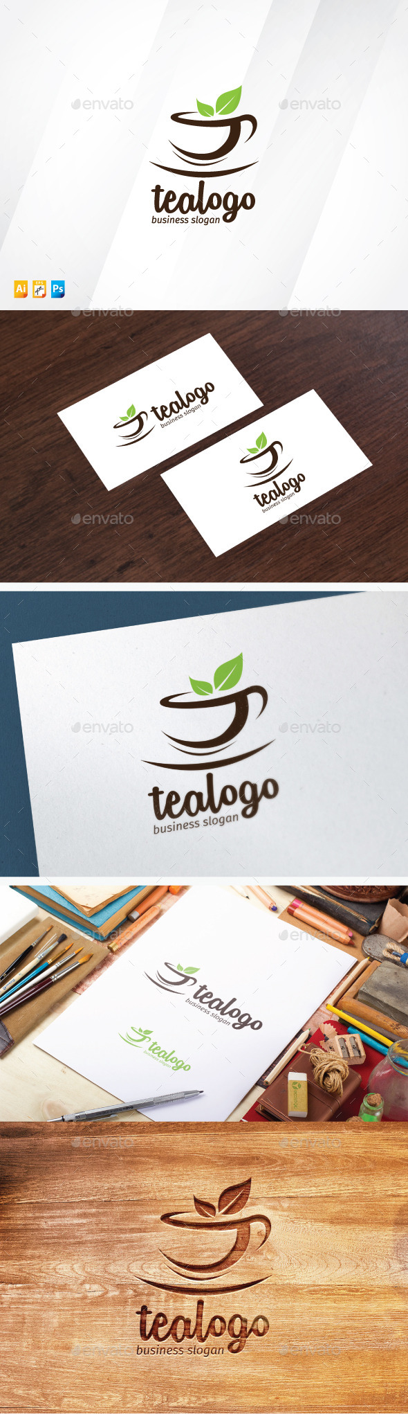 Tea Logo - Food Logo Templates