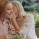 Girls Whispering In The Cafe - VideoHive Item for Sale