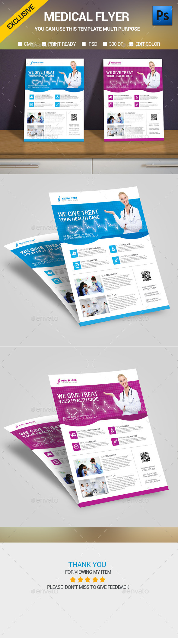 Medical Flyer Template - Corporate Flyers