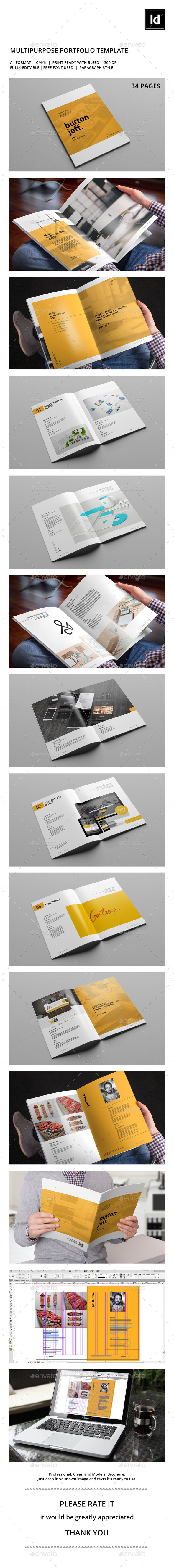 Multipurpose Portfolio Template - Portfolio Brochures
