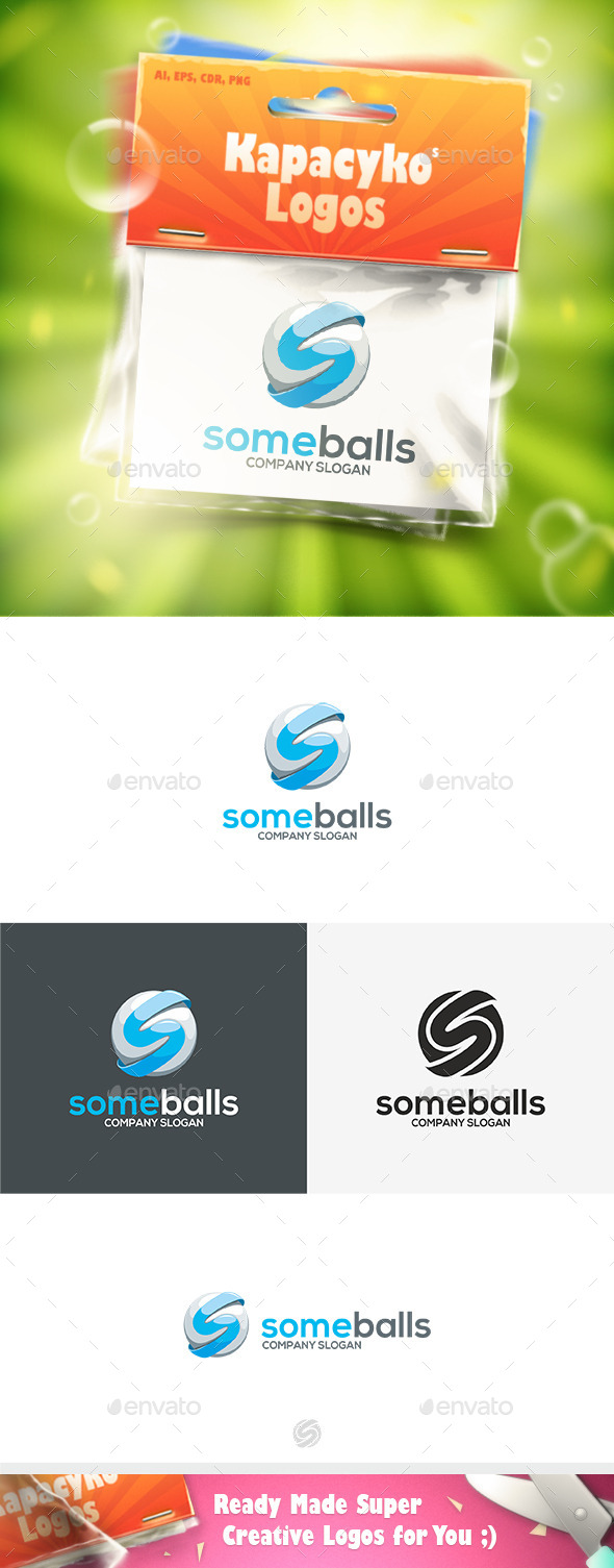 Some Balls Logo - Letters Logo Templates