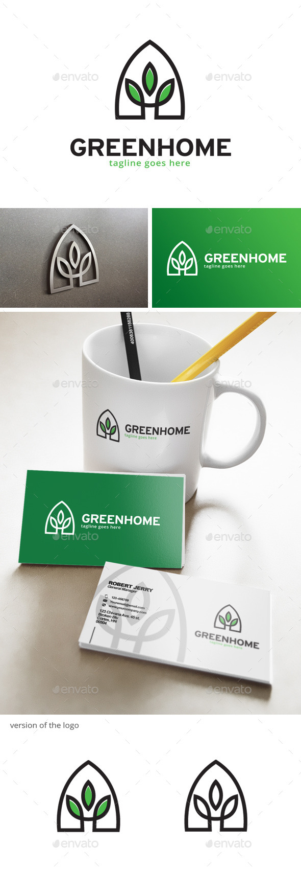 Green House Logo Green House Logo