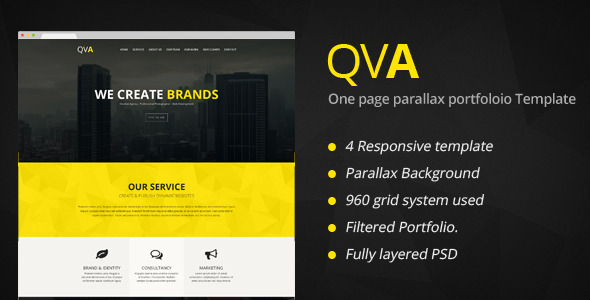 QVA - One - ThemeForest 7391226