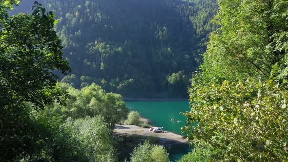 Mountain Lake in Abkhazia