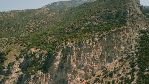 Eppic Fly Over Top Of Mountain with Amazing View alt