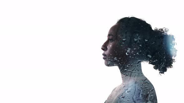 Rain Melancholy Loneliness Depression Sad Woman alt