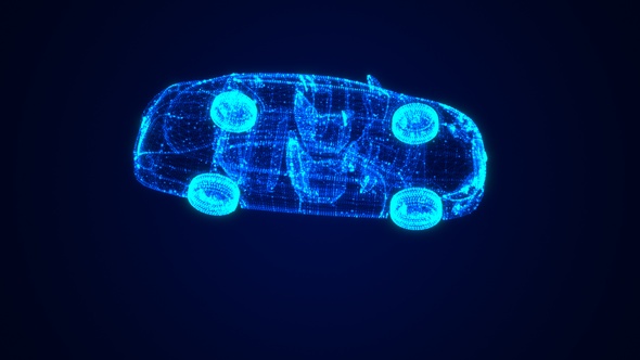 Car 3 D Hologram V2 alt