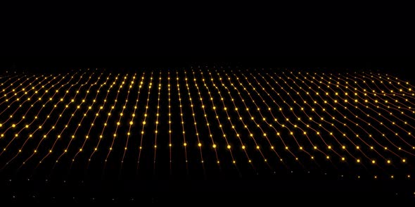 Golden Particles Streak Background alt