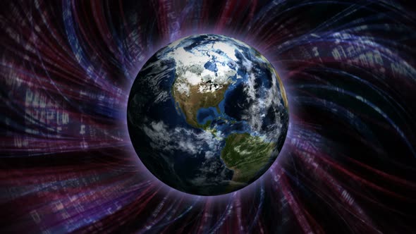 Earth and Technology Fibers Background alt