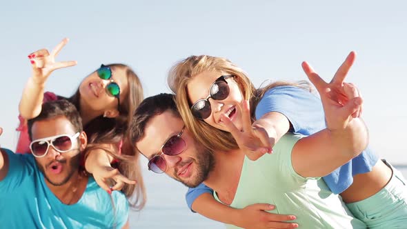 Merry Company Resting on the Sea. alt