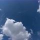 Sky with Melting Clouds Time Lapse
