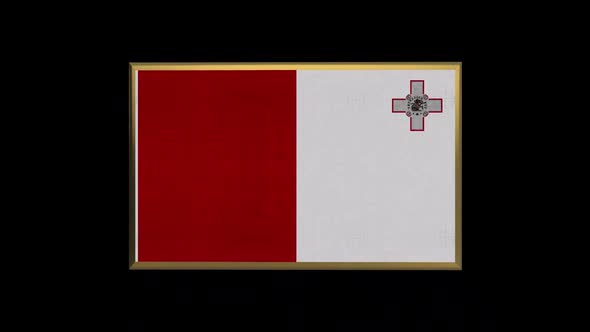 Malta 3D Flag alt