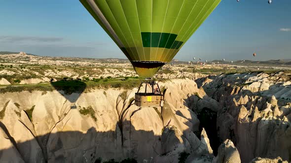 The Cappadocia region of Turkey is the most popular location in the world for hot air ballooning. alt