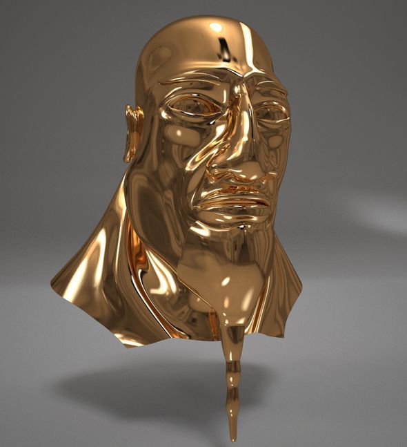 Pharaoh Gold Head - 3Docean 12938327
