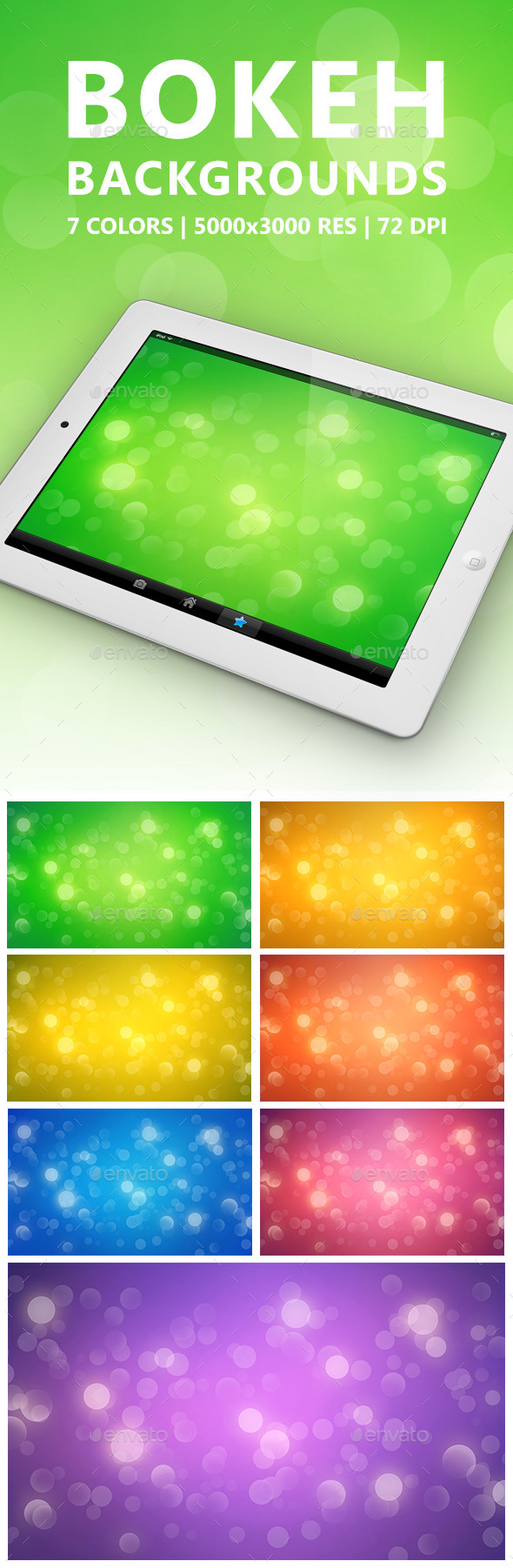 Bokeh Backgrounds - Abstract Backgrounds
