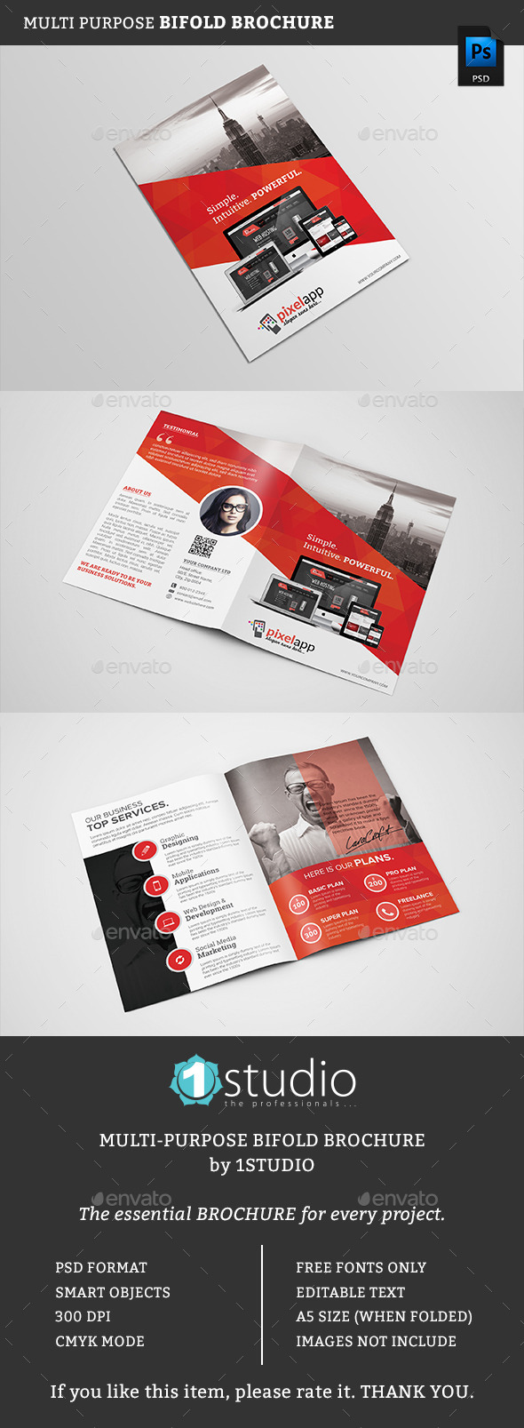 Bifold Brochure 02 - Corporate Brochures