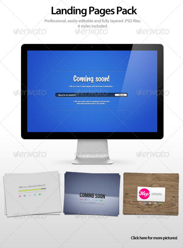 Landing Pages Pack