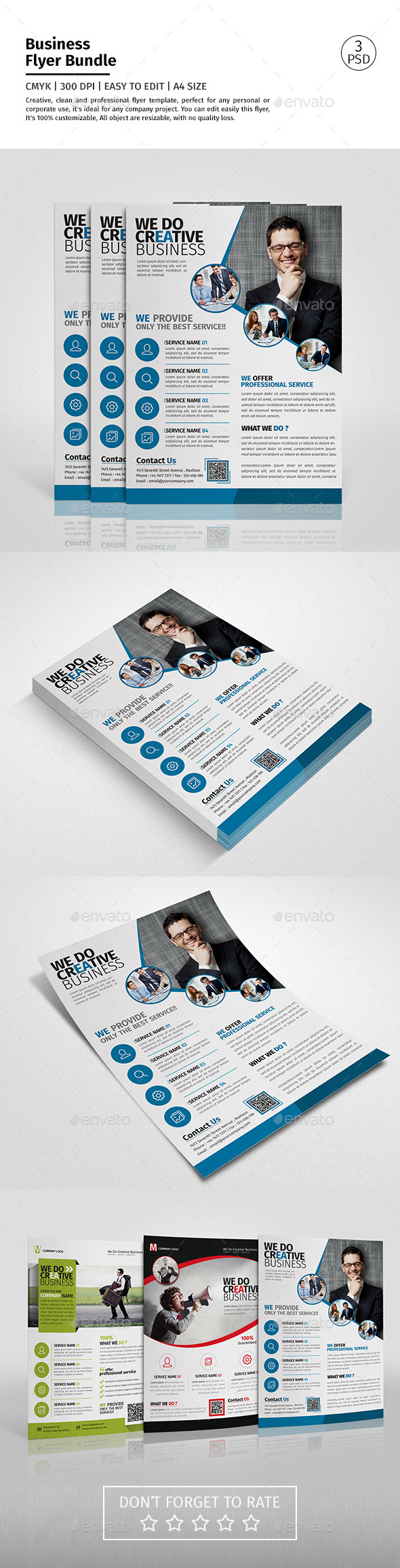 Corporate Flyer Bundle 01 - Corporate Flyers