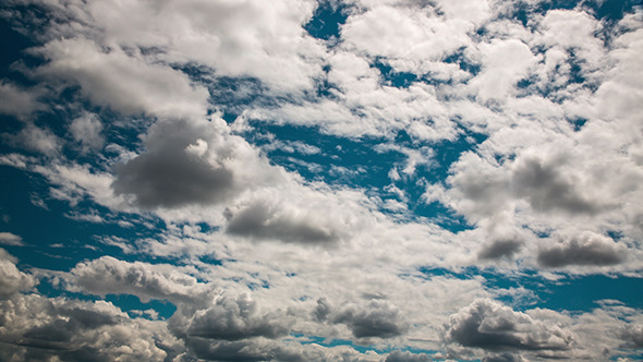 Blue Sky Moving Clouds, Stock Footage | VideoHive