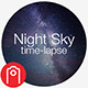 Night Sky Milky Way Galaxy - VideoHive Item for Sale