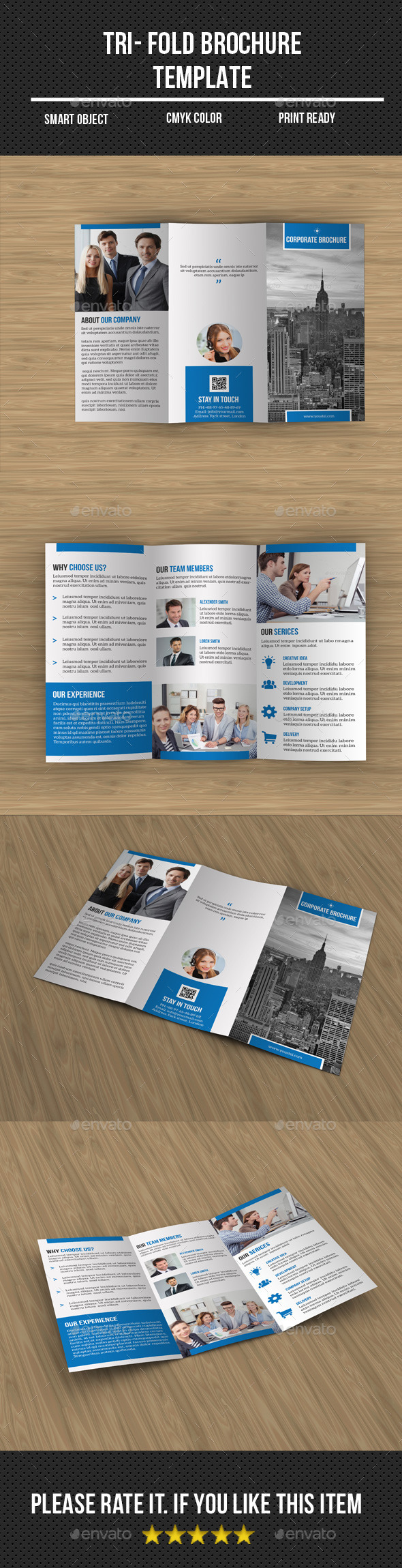 Corporate Tri- Fold Brochure - Corporate Brochures