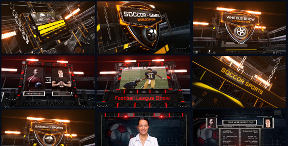 Sports Broadcast Complete - VideoHive 12952258