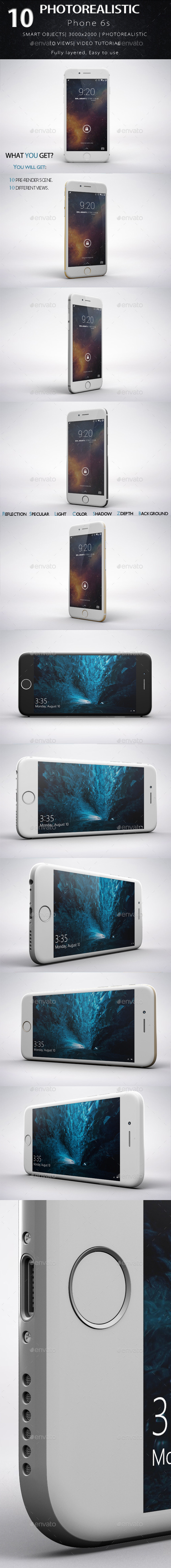 New Phone 6s Mock Up