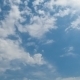 Clouds Moving In The Blue Sky - VideoHive Item for Sale