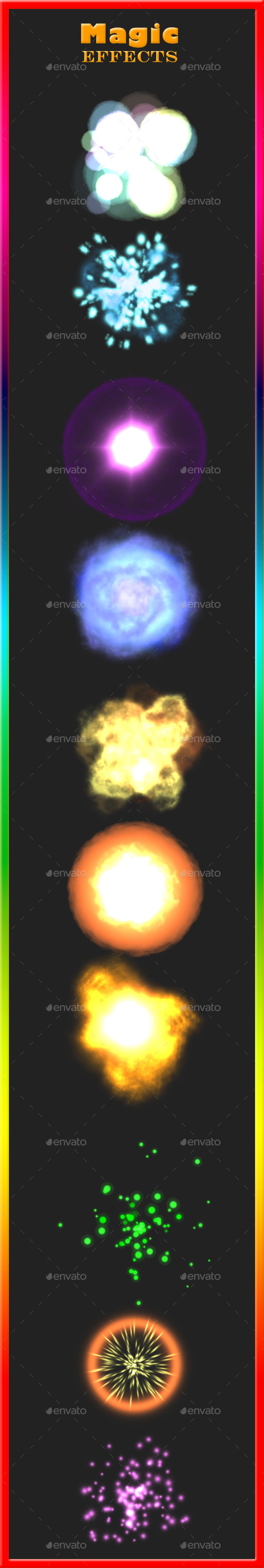 Magic Effects - Sprites Game Assets