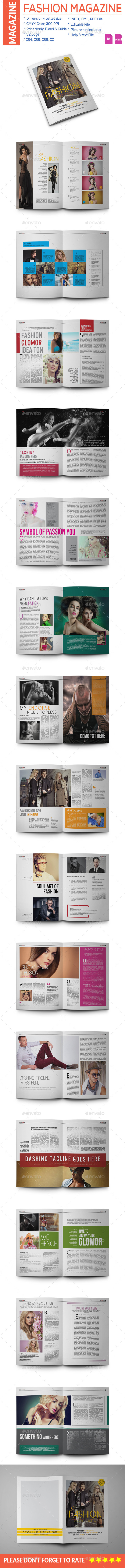 Fashion Magazine - Magazines Print Templates