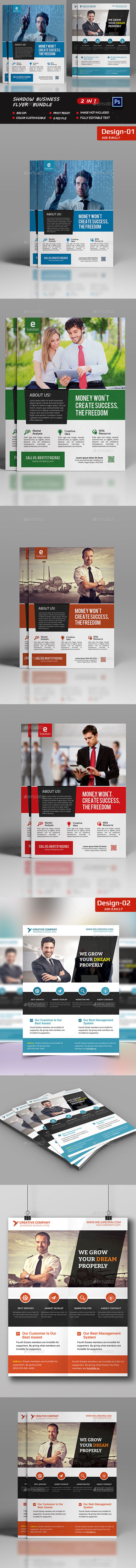 Shadow Business Flyer Bundle - Corporate Flyers