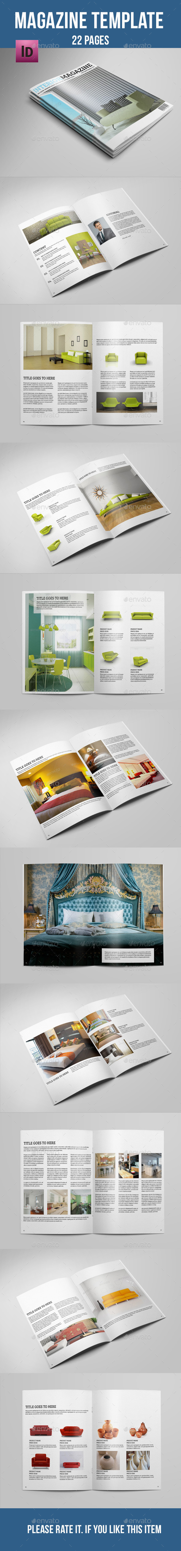Interior Magazine - Magazines Print Templates