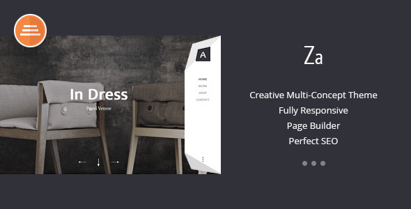 Exceptional Za - Creative Fashion Portfolio HTML Theme