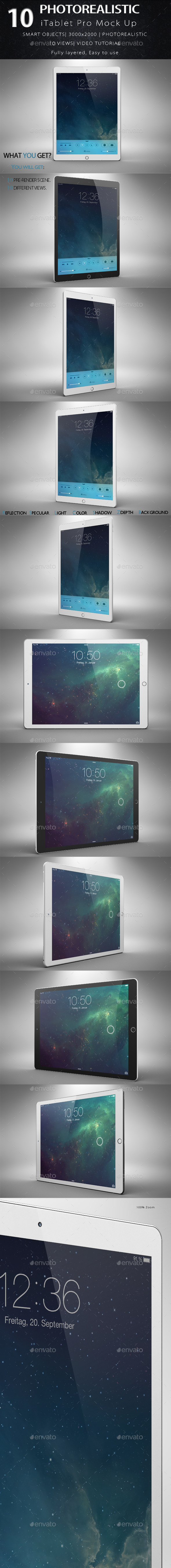 iTablet Pro Mock Up iTablet Pro Mock Up