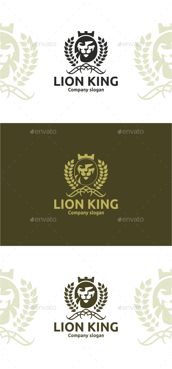 Lion King - Animals Logo Templates
