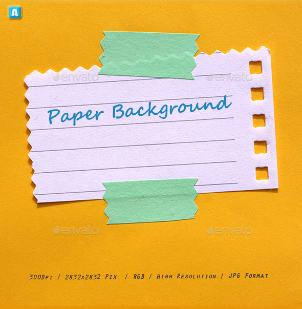 Note Paper Strip 0182 - Paper Textures
