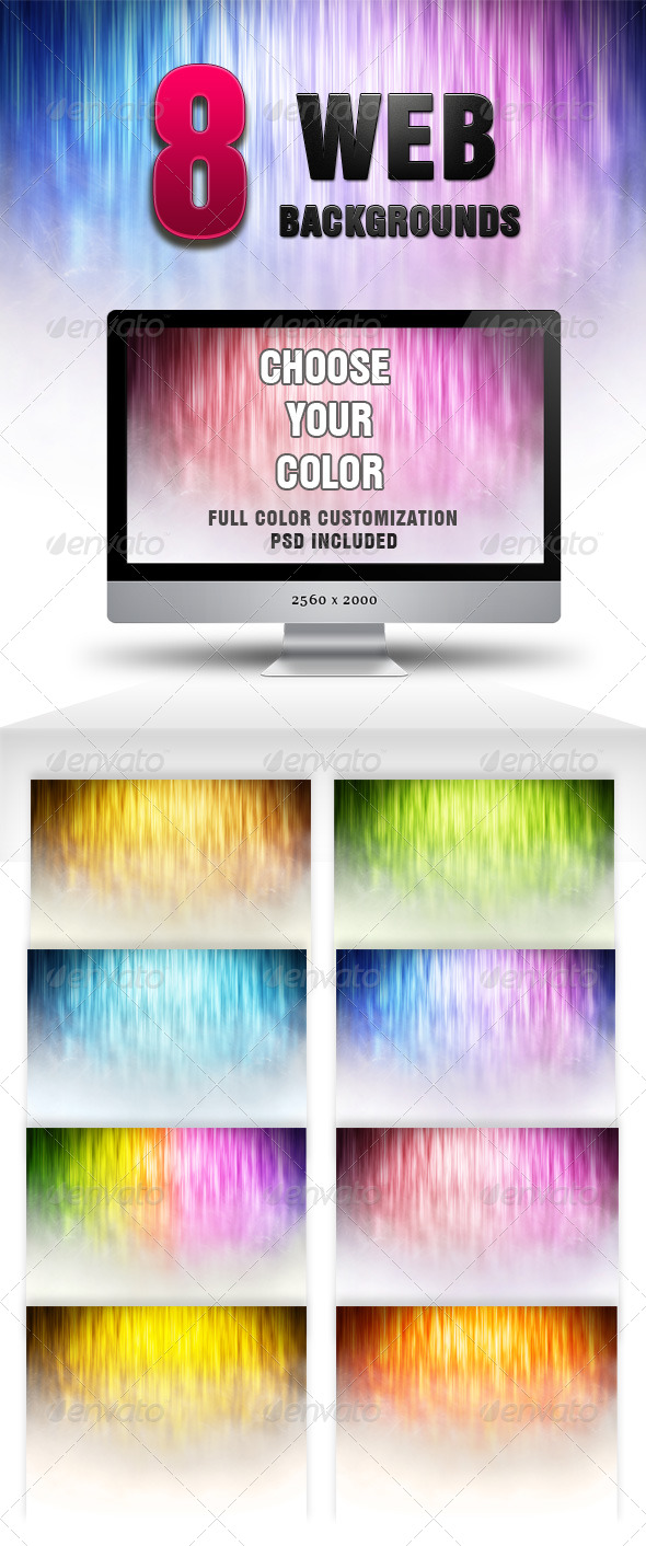 Linear Air Backgrounds