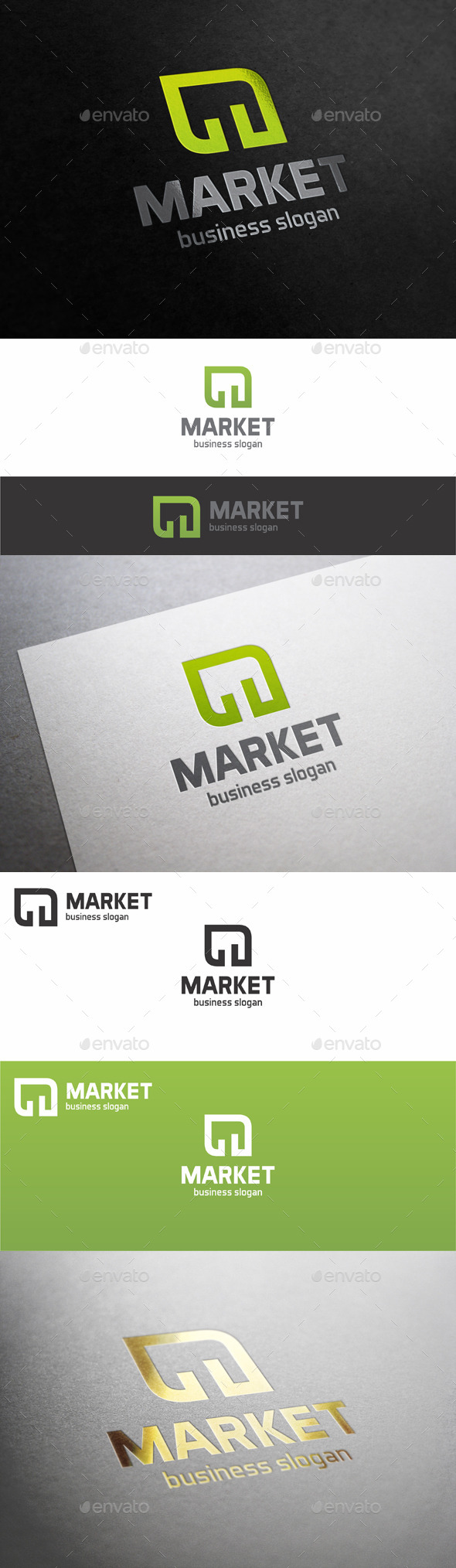 Market Stats Green Leaf Logo Market Stats Green Leaf Logo