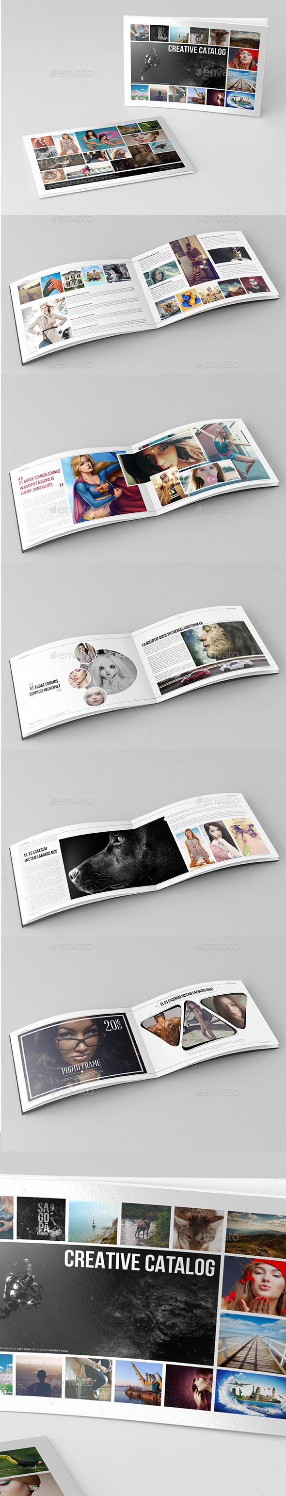Creative Catalog Template Creative Catalog Template