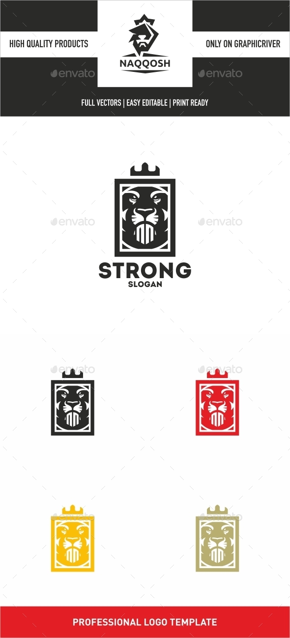 Strong - Animals Logo Templates