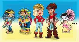 HISTORICAL CHARACTERS, WORKERS - Illustrations