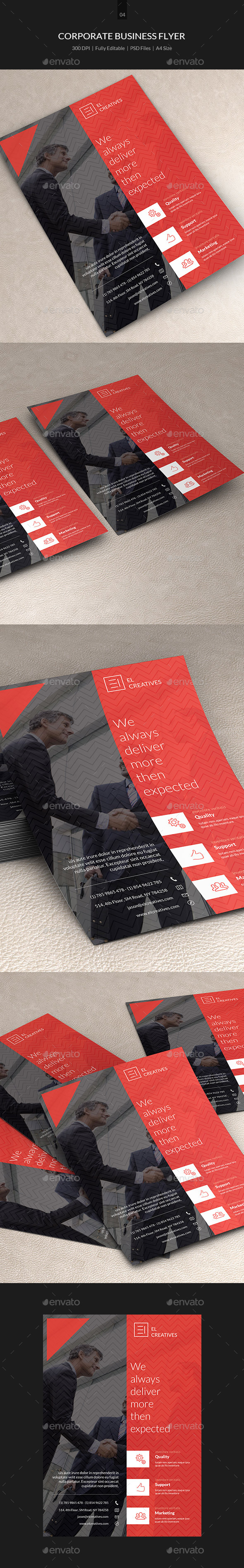 Corporate Business Flyer - 04 - Corporate Flyers