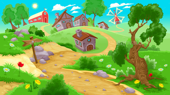 View on the Countryside - Landscapes Nature