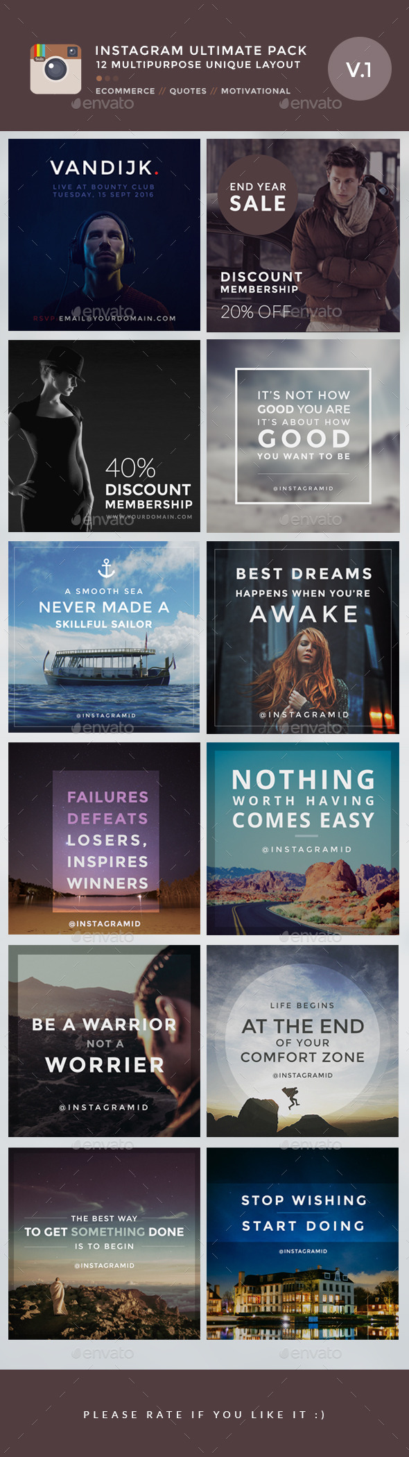 Instagram Ultimate Pack - Miscellaneous Social Media