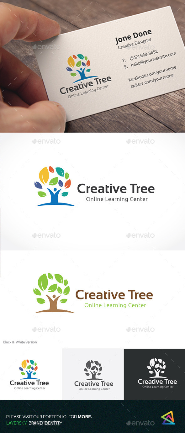 Creative Tree - Nature Logo Templates