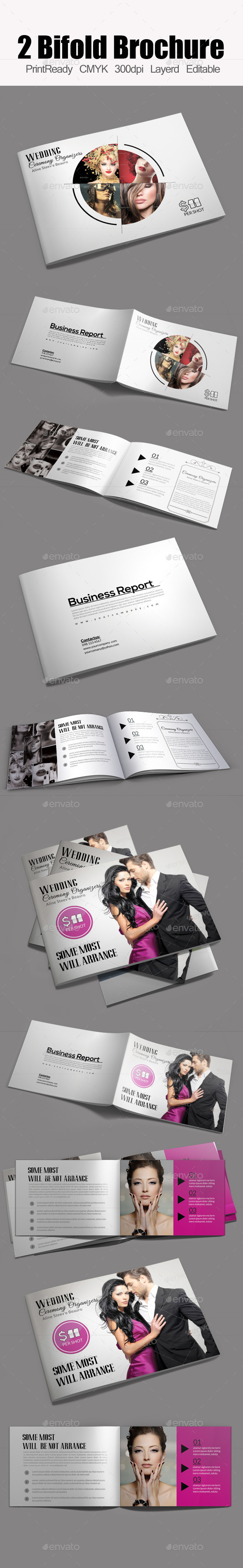 Bifold Brochure Template Bundle - Corporate Brochures