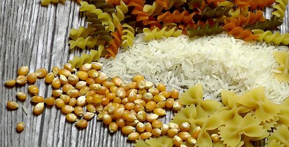 Pasta & Rice and Corn Seeds