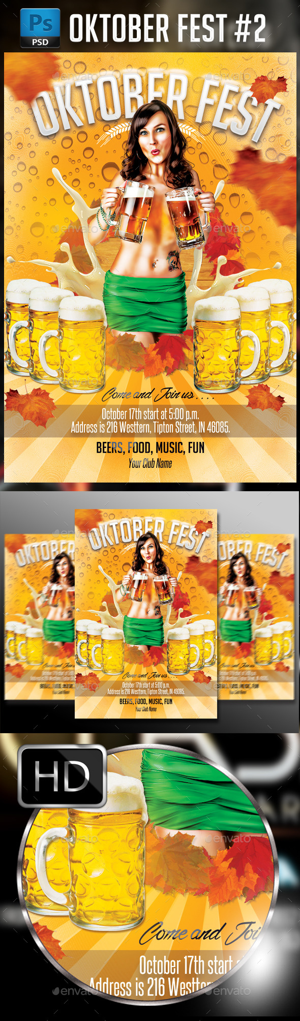 Oktober Fest #2 - Events Flyers