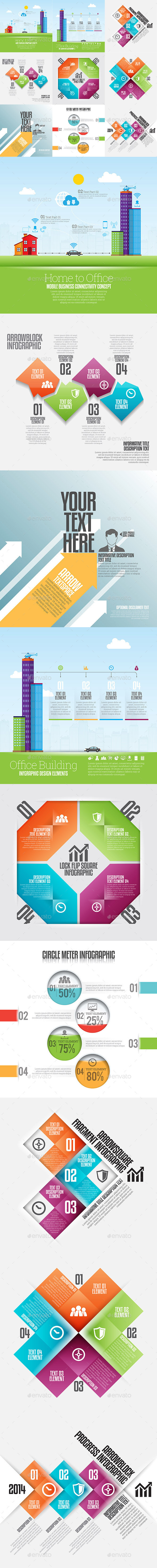 Infographic Set 21 - Infographics